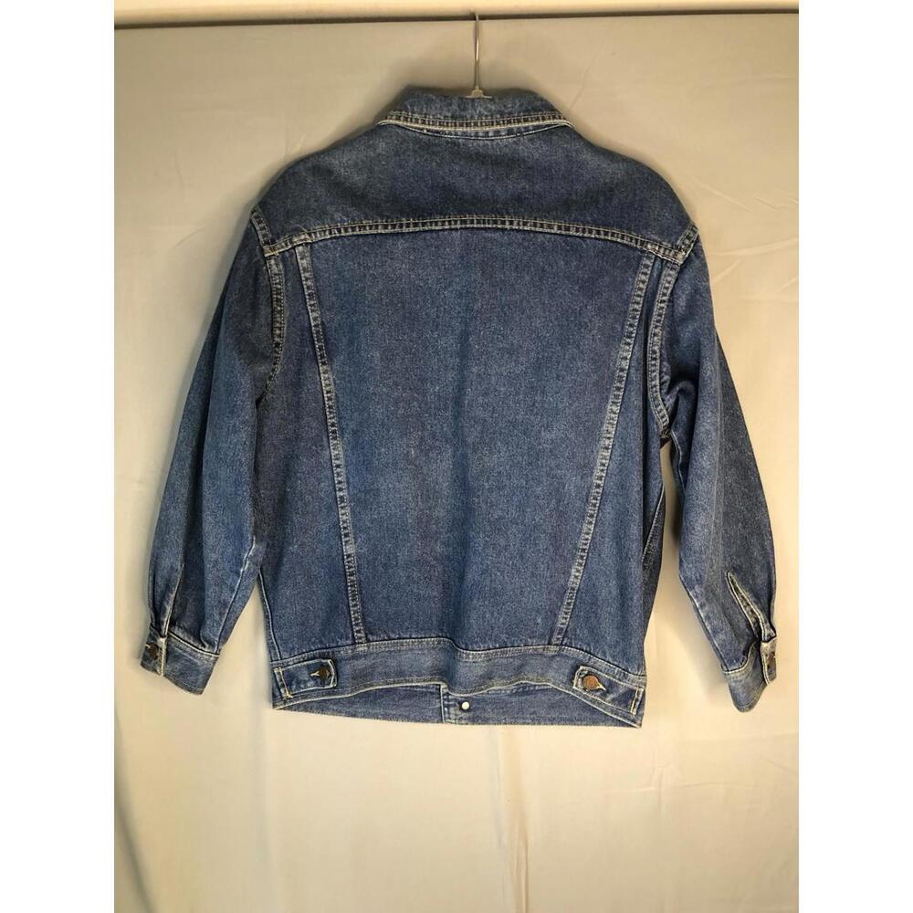 Vintage Jean St Tropez Denim Jacket 70s Women’s Size M Studded Embellishments - Picture 3 of 11